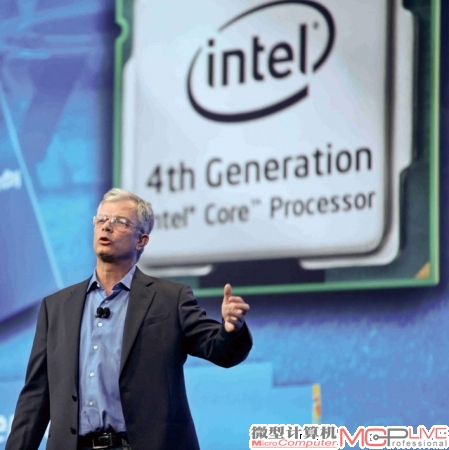 浦大地表示，在2013年英特尔第四代酷睿——Haswell将带来更快、更薄、更轻、更酷、更安全的系统与主流的内置核芯显卡。