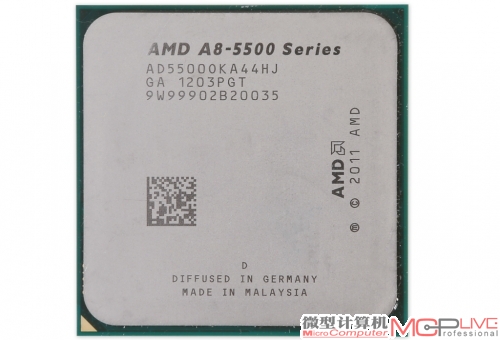 集显平台新选择 AMD A8 5500 APU